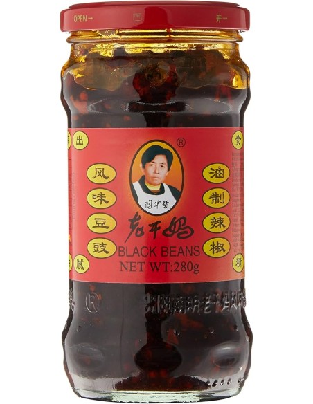HUILE PIMENT HARICOT NOIR LAOGANMA 280G