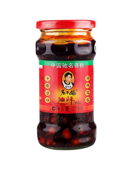 HUILE PIMENT SOJA CACAHUETE LAOGANMA 275*24/CT