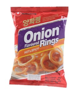 BEIGNET OIGNON EPICE NONGSHIM 40G*20/CT