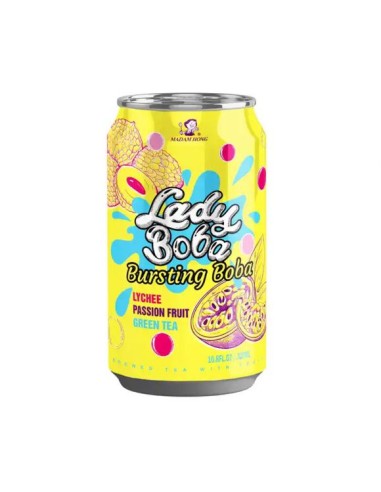 BOISSON THE LITCHI et PASSION LADY BOBA 320ML