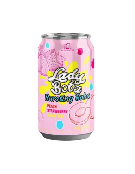 BOISSON THE PEACH & FRAISE LADY BOBA 320ML