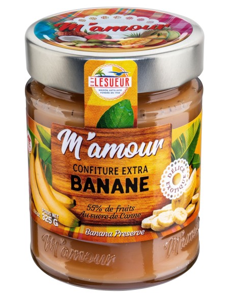 CONFITURE BANANE MAMOUR 325G
