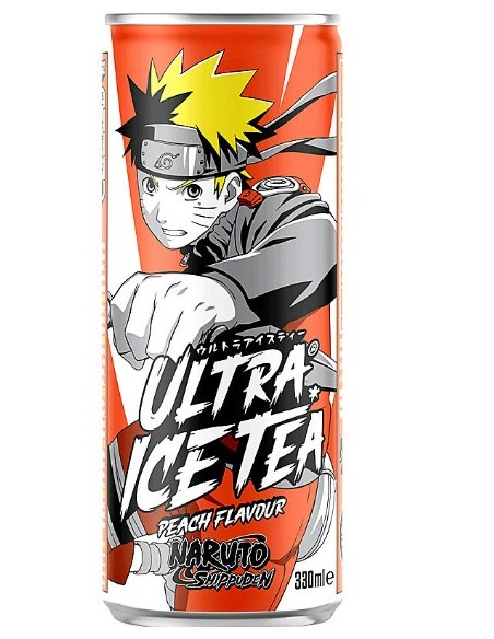 BIO BOISSON THE PECHE NARUTO CANETTE 330ML