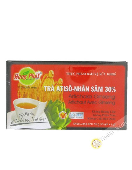 INFUSION ARTICHAUT GINSENG 50G