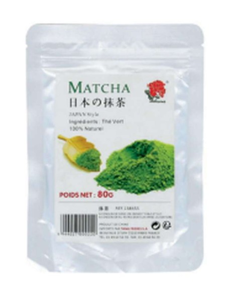 POUDRE THE VERT MATCHA HIBICUS 80G