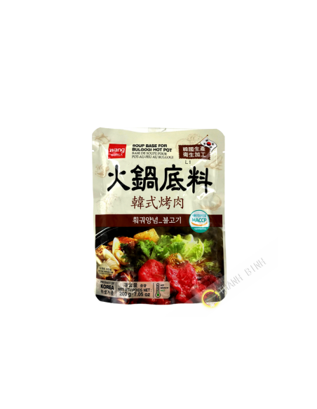 BASE SOUPE POT AU FEU BULGOGI KOREA WANG 200G