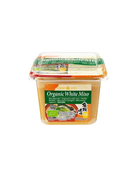 BIO PATE SOJA BLANC MISO HIKARI 500G