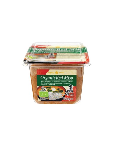 BIO PATE SOJA ROUGE MISO HIKARI 500G
