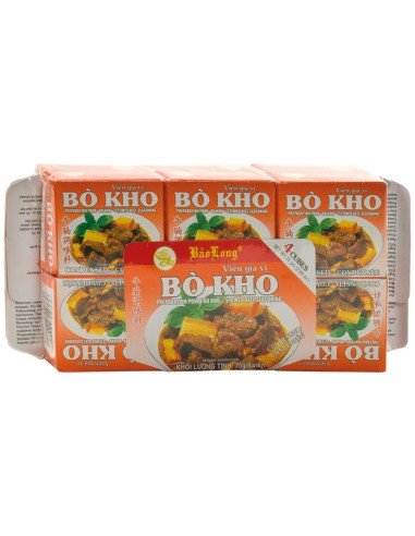 CUBE PREPA BOEUF RAGOUT BAO LONG 75G