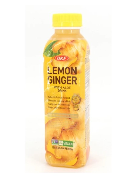 BOISSON ALOE VERA CITRON GINGEMBRE OKF 500ML*20/CT
