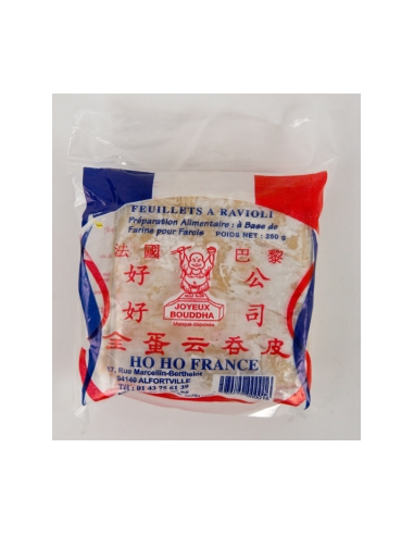 FEUILLE RAVIOLI HOHO FRAIS 250G*48/CT