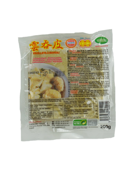 FEUILLE RAVIOLI LAKOVO 250G*40/CT