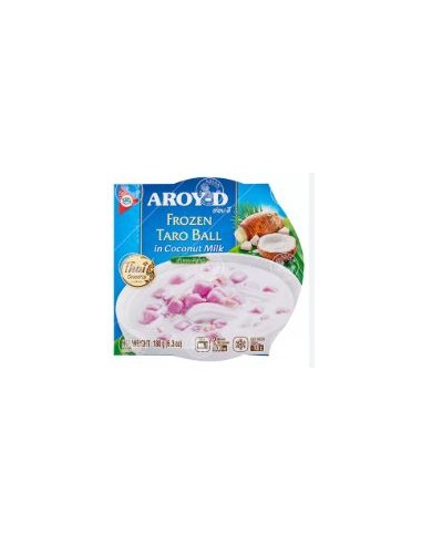 DESSERT BOULETTE TARO - LAIT COCO AROYD 180G*12/CT