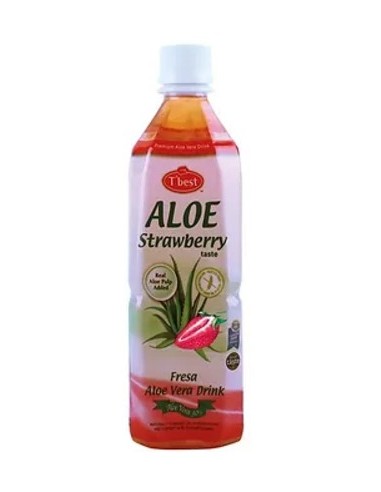 BOISSON ALOE VERA FRAISE TBEST 500ML*20/CT