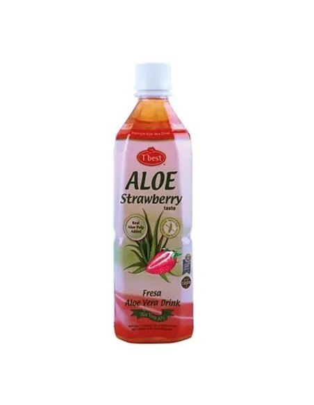BOISSON ALOE VERA FRAISE TBEST 500ML*20/CT