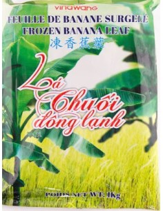FEUILLE BANANIER CONGELE VINAWANG 1KG