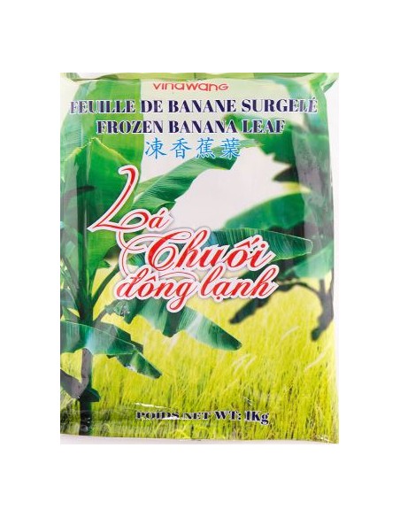 FEUILLE BANANIER CONGELE VINAWANG 1KG*12/CT