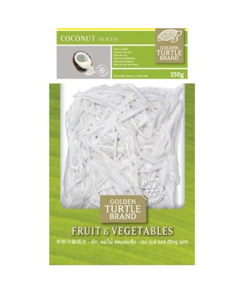 NOIX COCO LAMELLE CONGELE G.TURTLE 250G*20/CT