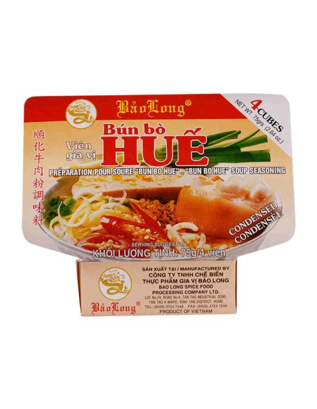 CUBE PREPA SOUPE BUN BO HUE BAO LONG 75G