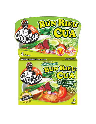 CUBE PREPA SOUPE BUN RIEU CUA ONG CHA VA 75G