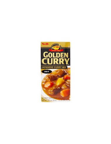 CURRY GOLDEN S&B HOT 92G