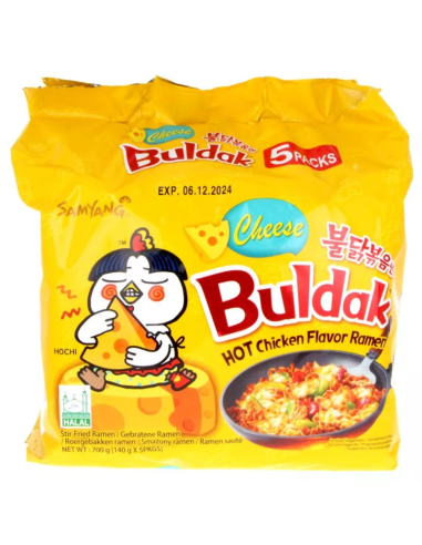 RAMEN POULET FROMAGE SAMYANG 140G*5