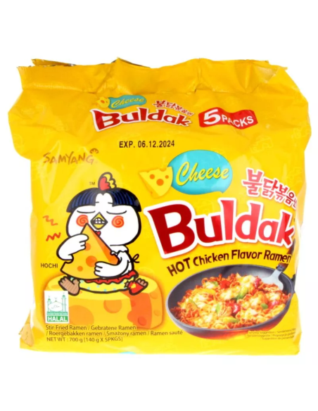 RAMEN POULET FROMAGE SAMYANG 140G*5