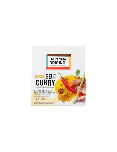 PATE CURRY JAUNE FAIRTRADE 70G
