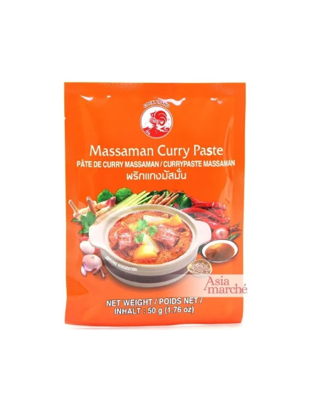 PATE CURRY MASSAMAN COQ 50G