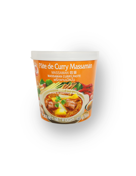 PATE CURRY MASSAMAN COQ 400G