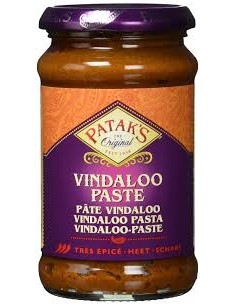 PATE CURRY VINDALOO PATAKS 283G