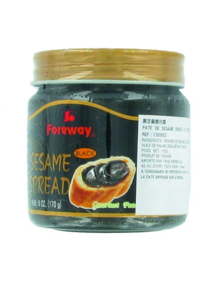 PATE SESAME NOIR A TARTINER FOREWAY 170G