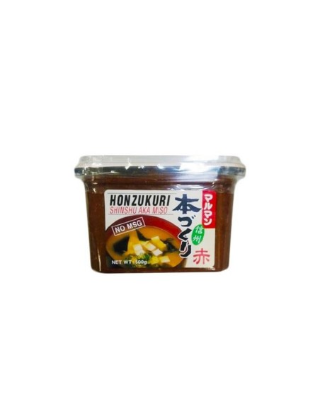 PATE SOJA ROUGE MISO MARUMAN HONZUKURI 500G