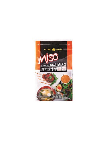 PATE SOJA ROUGE SHINSHU AKA MISO HIKARI 400G