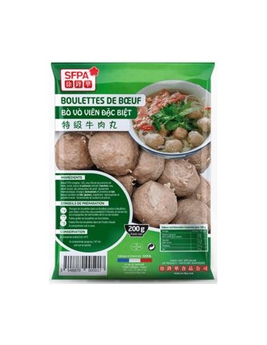 BOULETTE BOEUF SFPA 200G