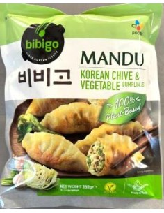 MANDU CIBOULETTE LEGUME BIBIGO 350G