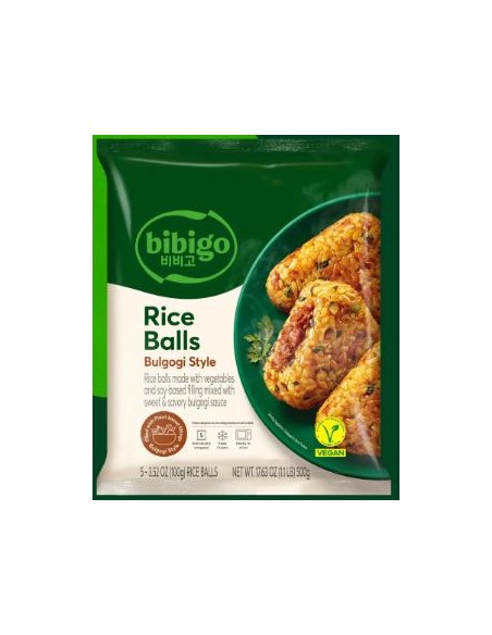 BOULETTE RIZ BULGOGI BIBIGO 500G