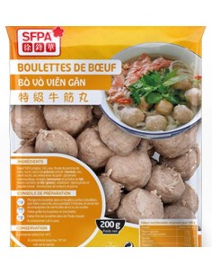 BOULETTE BOEUF AVEC NERF SFPA 200G