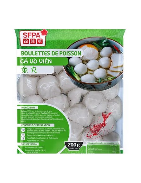BOULETTE POISSON SFPA 200G