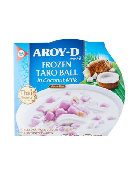 DESSERT BOULETTE TARO - LAIT COCO 160G OCHA*12/CT