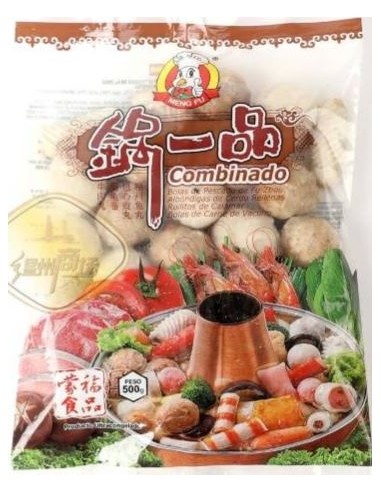 ASSORT BOULETTE COMBINADO MENGFU 500G*12/CT