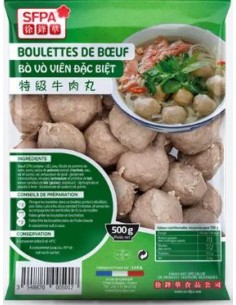 BOULETTE BOEUF SFPA 500G