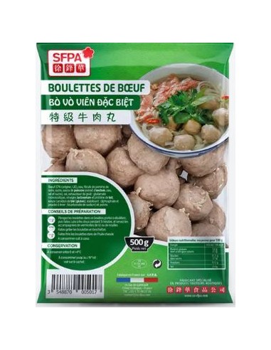 BOULETTE BOEUF SFPA 500G