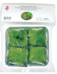 RIZ GLUANT CREVETTE FEUILLE LOTUS COQ 320G*30/CT