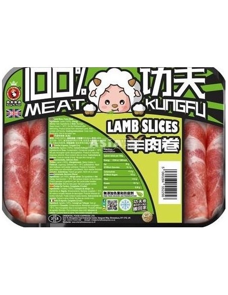 AGNEAU EN TRANCHE KUNG FU 400G