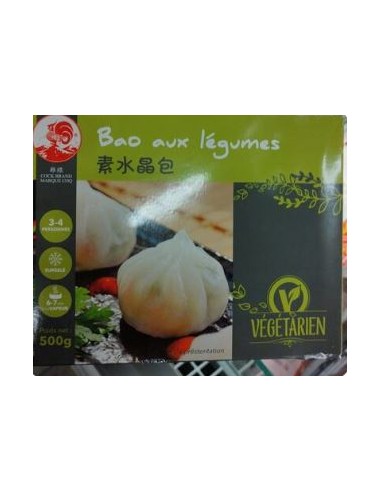 BRIOCHE BAO LEGUME COQ 500G