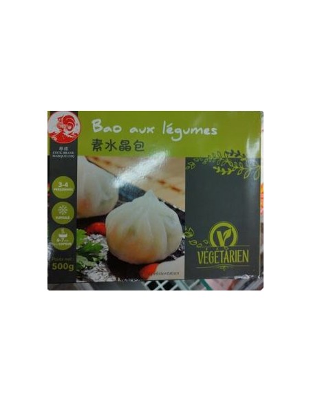 BRIOCHE BAO LEGUME COQ 500G