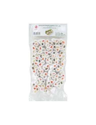 HAKAO CREVETTE 3 COULEURS COQ 1KG*10/CT