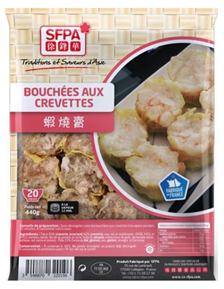 BOUCHEE CREVETTE SFPA 20P