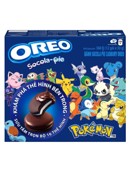 CHOCO PIE CHOCOLAT POKEMON 360G